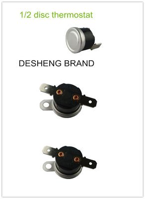 China Mini-KSD301 Thermostat 16A/250V 1/2 Disketten-thermischer Ausschnitt für Kocher, Spülmaschine fournisseur
