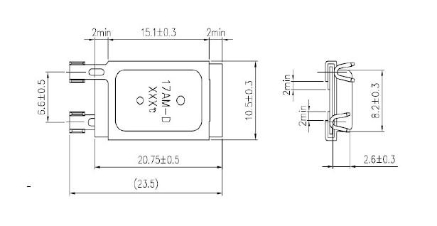 Wechselstrommotor-Wärmeschutz Des automatischen Zurücksetzens, bimetallischer Thermostat 125Vac/16A